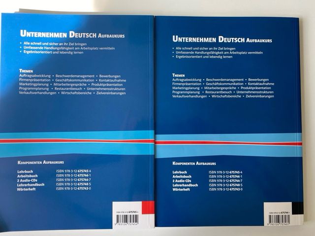 Unternehmen Deutsch Lehrbuch und Arbeitsbuch B1-B2