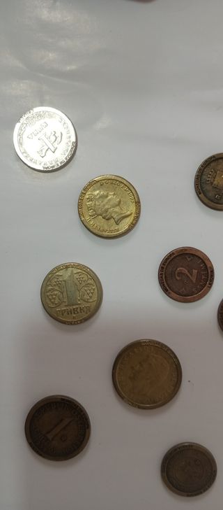 Colección de monedas europeas (réplicas)