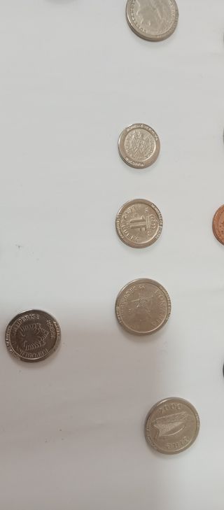 Colección de monedas europeas (réplicas)