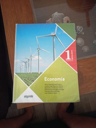 libro Economía 1 Bachillerato algaida