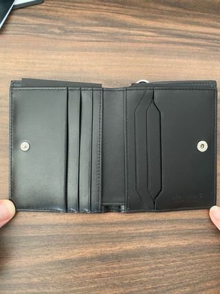 Billetera Montblanc Azul 6 Tarjetas