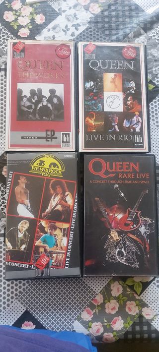 Cintas VHS Queen - Pack