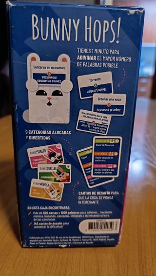 Juego de mesa Bunny Hops!