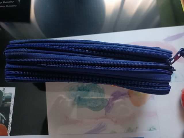 Estuche FC Barcelona 3 compartimentos