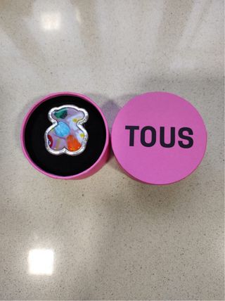 Anillo Tous Cristal Murano Multicolor