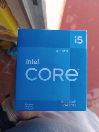 Intel Core i5-12400F ventilador solo.
