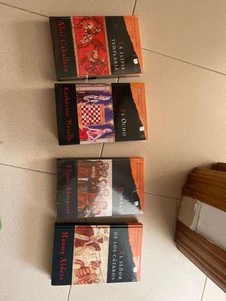 Lote 4 Libros Misterio Historia