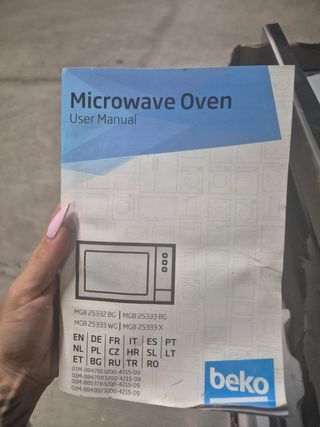 Microondas Beko empotrable