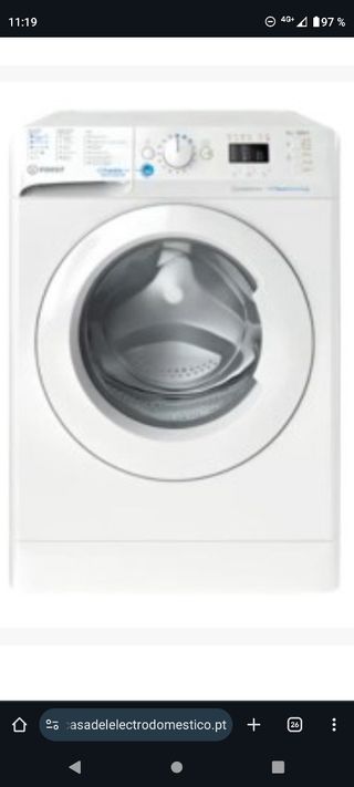 Lavadora Indesit 7kg Push & Go