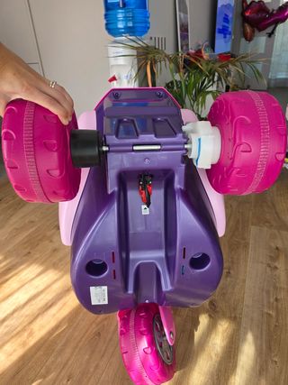 Moto Eléctrica Niña Princesa Rosa