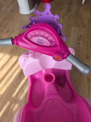Moto Eléctrica Niña Princesa Rosa