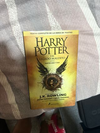 Libro Harry Potter y el legado maldito