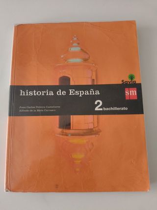 Historia de España. 2 Bachillerato. Savia