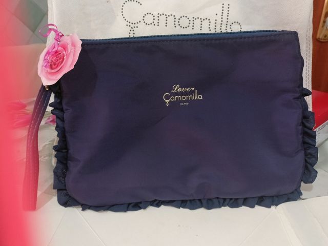 Beauty case Camomilla Milano blu