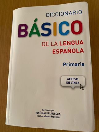 Diccionario Básico de la lengua española. Prima...