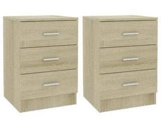 Cómoda blanca de madera