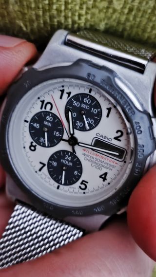 Orologio Cronografo Casio Illuminator MWA10