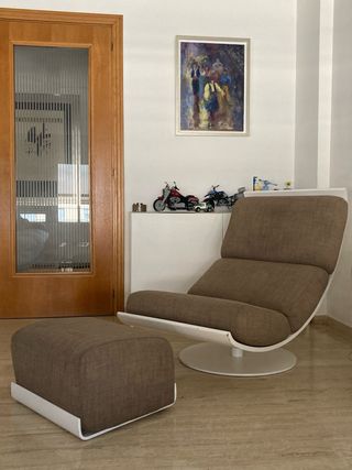 Sillón Sancal ART con reposapiés.
