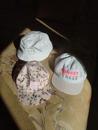 Pack 3 Gorras Niña H&M