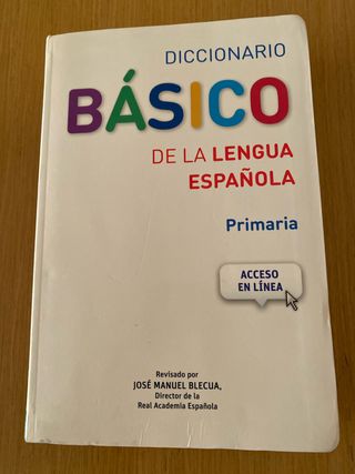 Diccionario Básico de la lengua española. Prima...