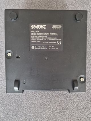 Game Boy Player Nintendo Gamecube Negro