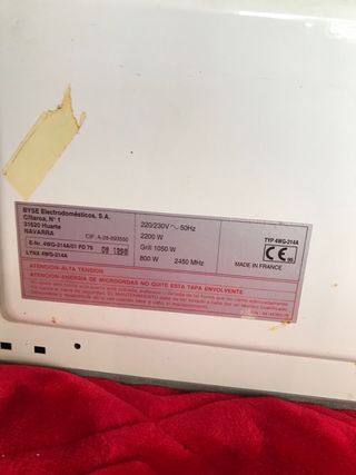 Microondas Lynx Grill Combi