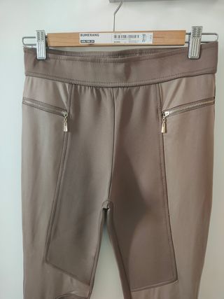 Pantalón Leggings Marrón Talle S/M