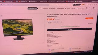 Monitor Acer HD 23.8 Negro