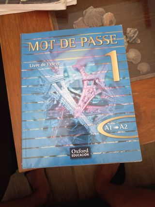 libro francés 1 bachillerato oxford
