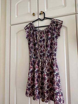 Vestido estampado paisley