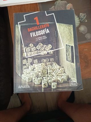 libro filosofía 1 bachillerato anaya