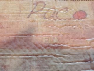 Alfombra infantil estrellas rosa y blanco