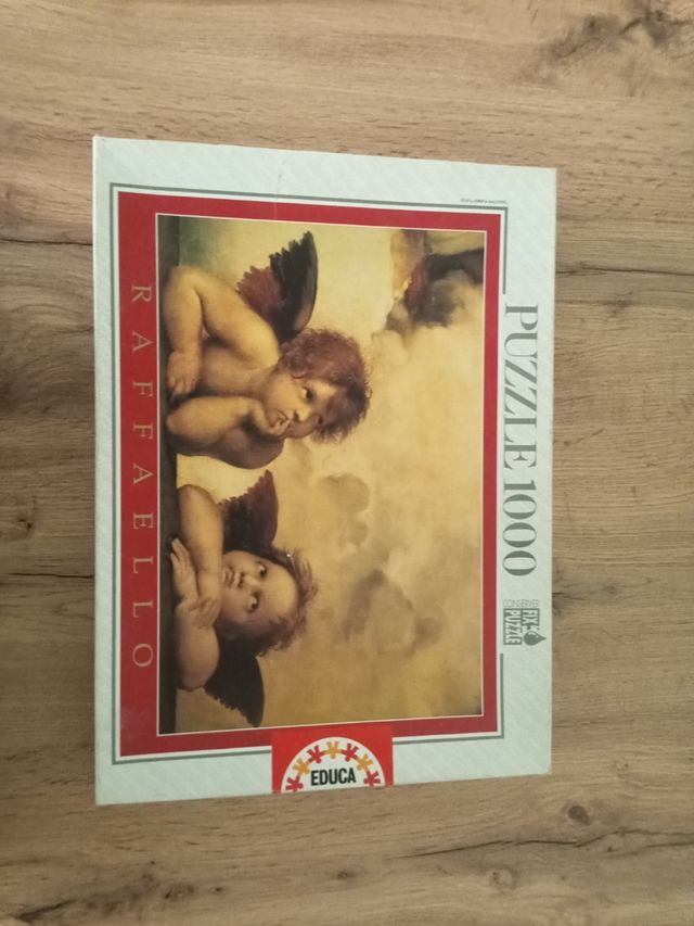 Puzzle Educa 1000 piezas Raffaello Angeles