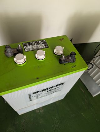 2 Baterías Solares 6V UP-GC16-6RE