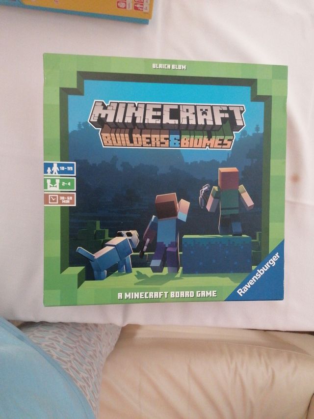 Minecraft Builders & Biomes Juego de Mesa