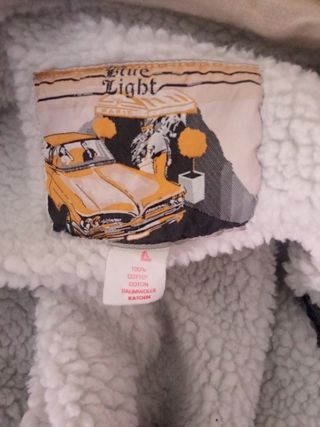 Giubbotto uomo jeans nero invernale