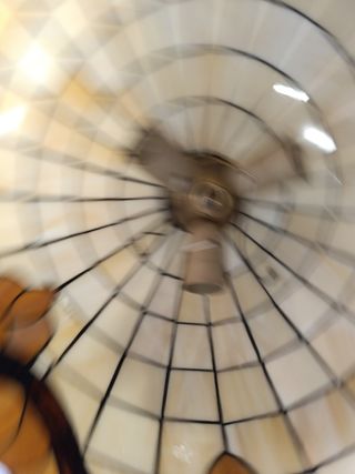 Lámpara Tiffany Beige y Marrón