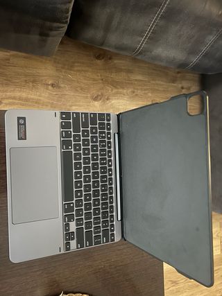 Funda Teclado iPad 12.9 Gris