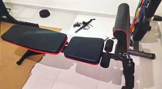 Banco de pesas plegable