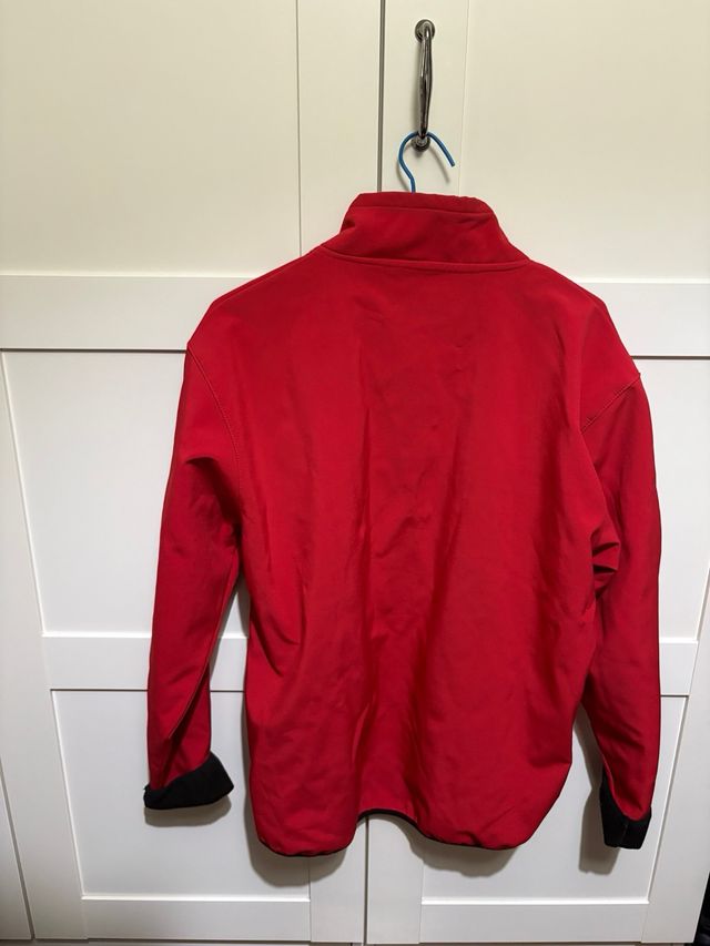 Chaqueta polar Mountain roja