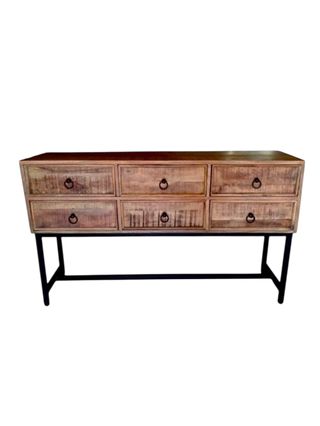 Cómoda Vintage Madera y Metal