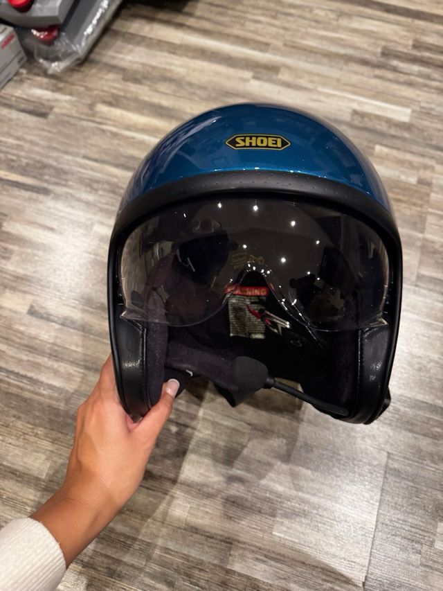 Cascos Moto SHOEI J.O. Azul Laguna