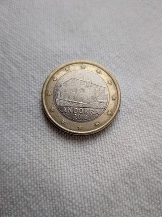 Lote monedas euro Andorra varios valores y años.