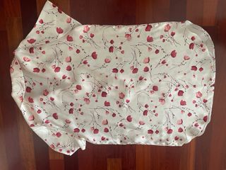 Camisón floral de seda