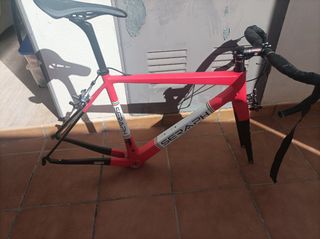 Cuadro Bicicleta Carretera Seraph Roja