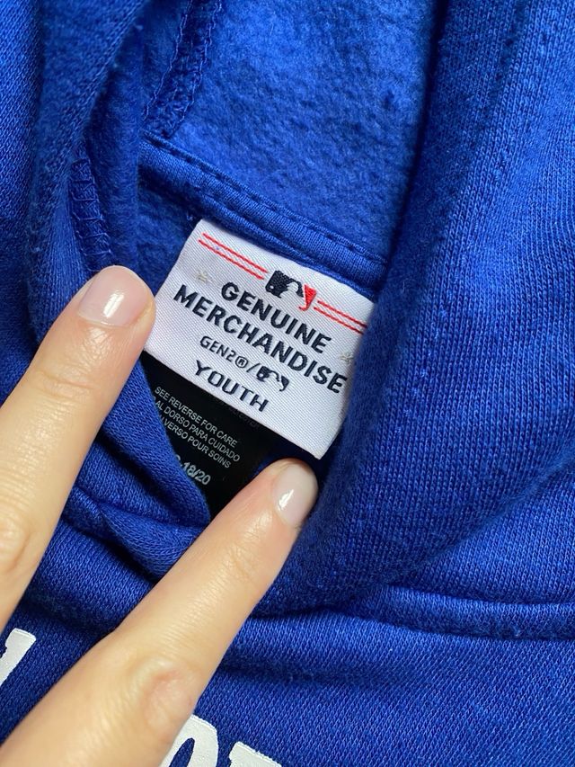 Felpa blu dei Mets New York