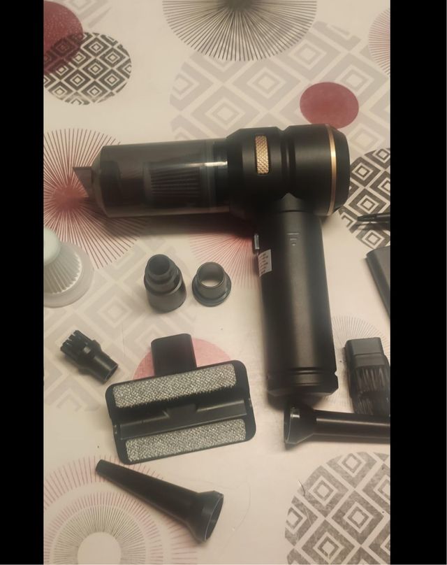 Aspirapolvere e soffiatore di polvere portatile