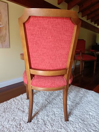 2 Butacas Tapizadas Rojo. Como nuevas