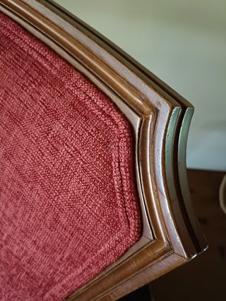 2 Butacas Tapizadas Rojo. Como nuevas