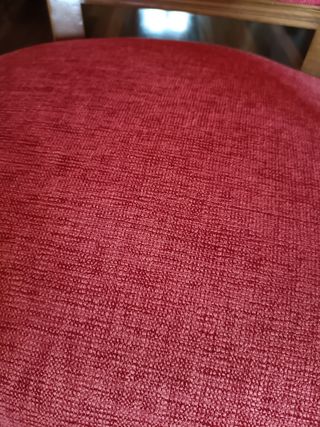 2 Butacas Tapizadas Rojo. Como nuevas